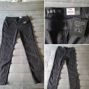 Vera Wang - Black, Pull-up, Faux Denim Leggings